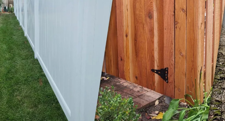 wood vs vinyl fence